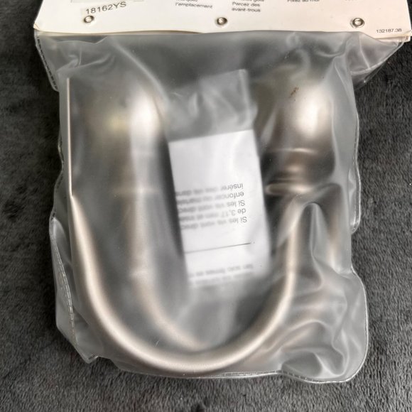 Bali Satin Nickel Ball Drapery Holdbacks Pair Silver Curtain Drapes Hardware NIP - Picture 7 of 7